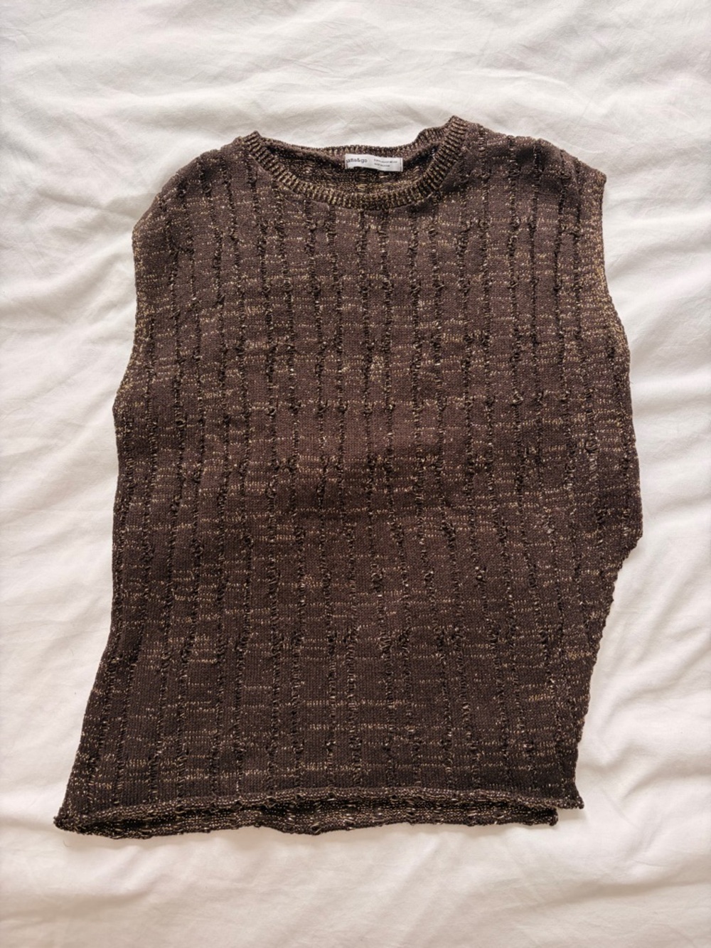 Sparkling sweater top